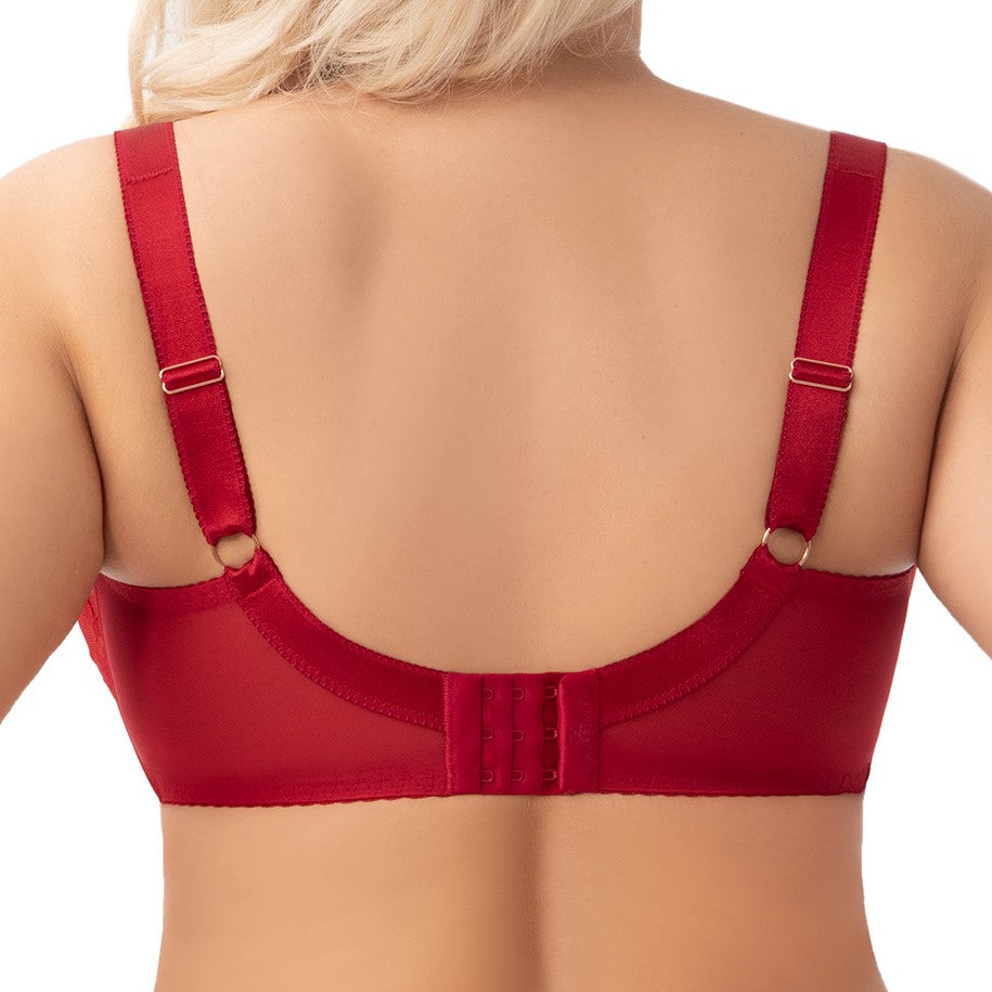 BIUSTONOSZ SOFT AMIRA K959 CZERWONY