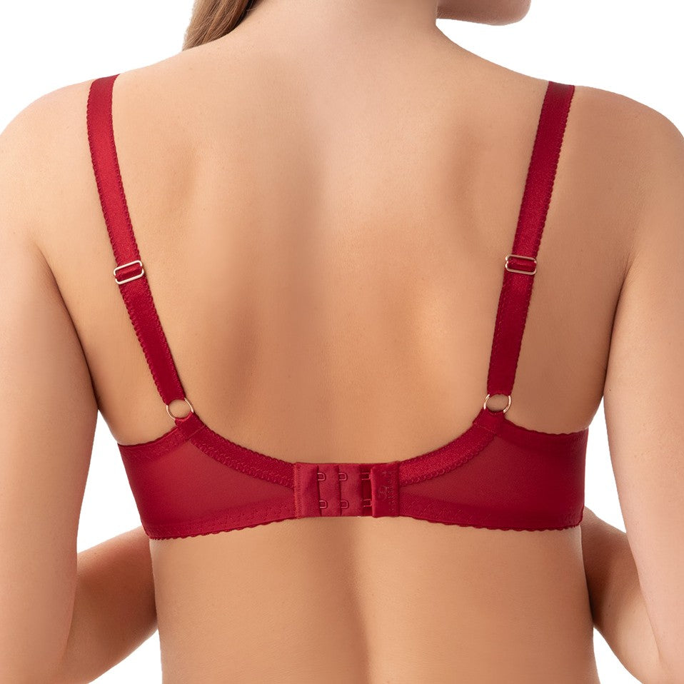 BIUSTONOSZ SOFT AMIRA K959 CZERWONY