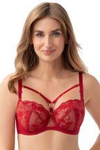 BIUSTONOSZ SOFT AMIRA K959 CZERWONY