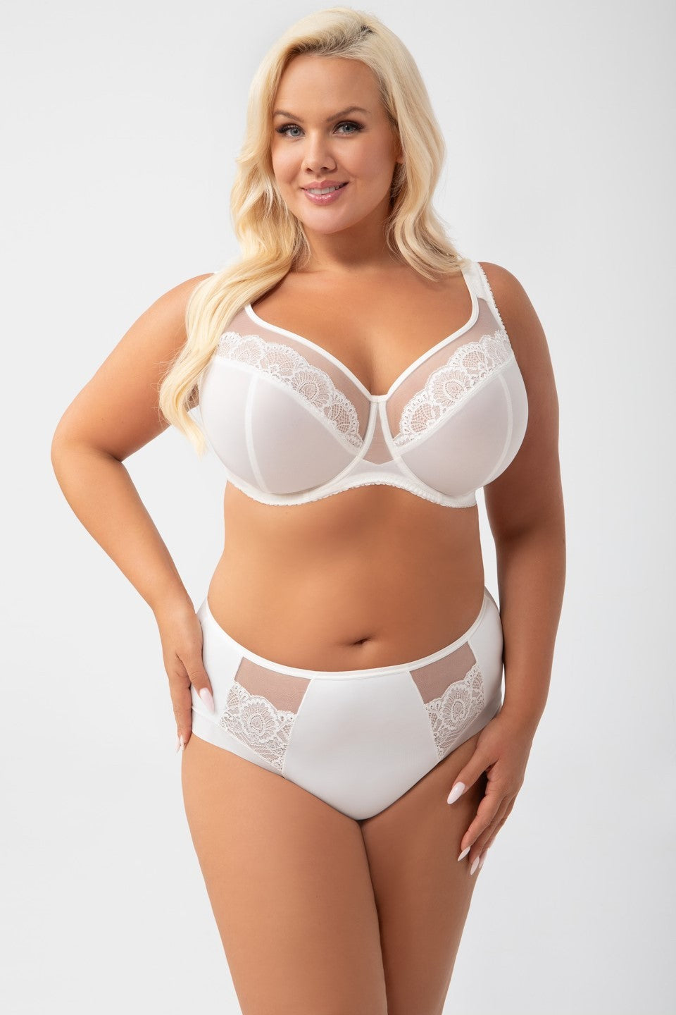 BIUSTONOSZ LUISSE K441 ŚMIETANOWY