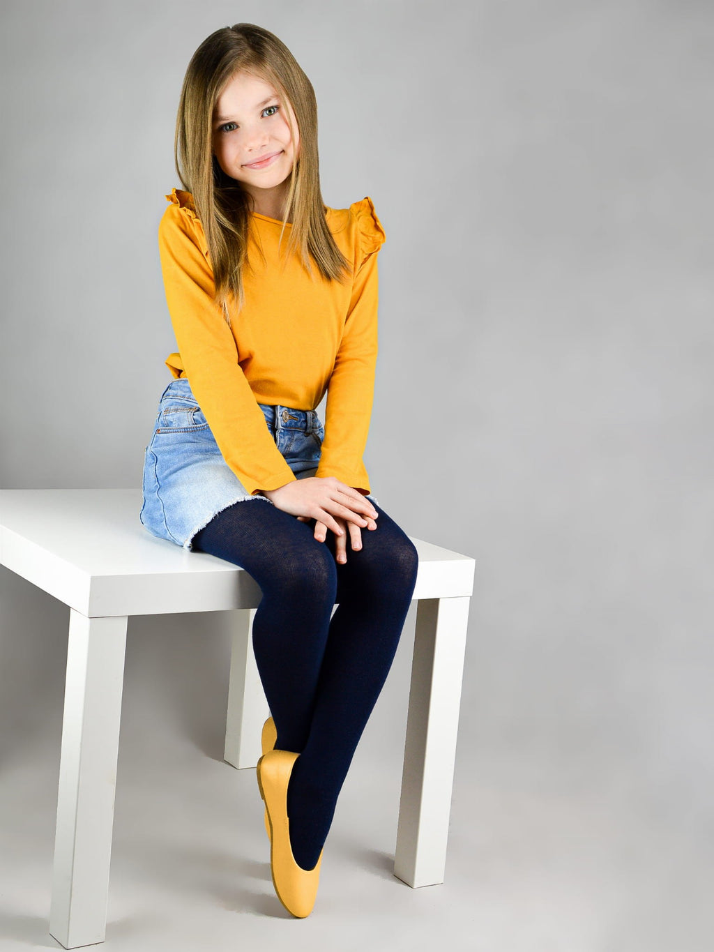 RAJSTOPY BAWEŁNIANE RB001 GŁADKIE R.140-158