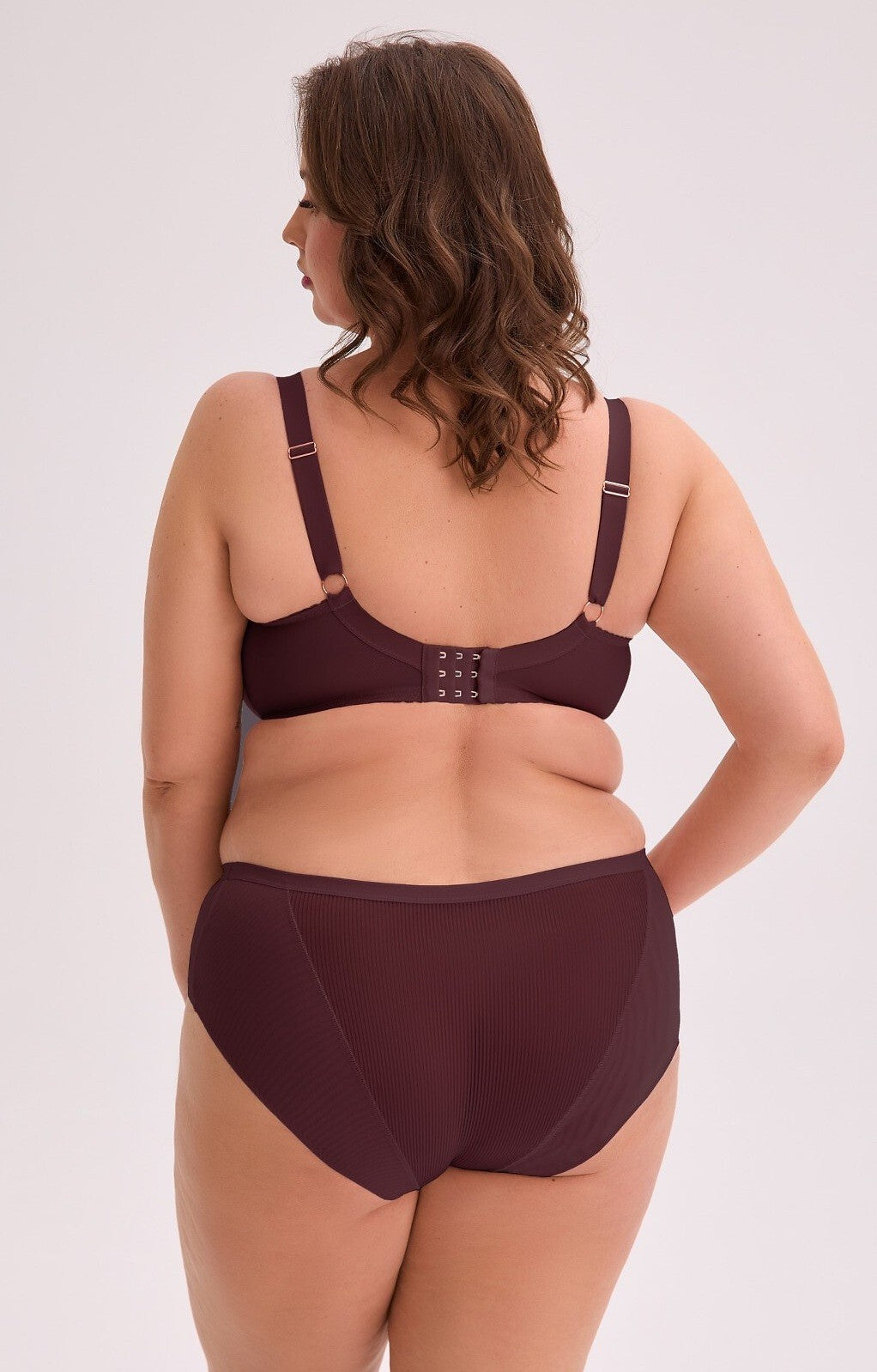 BIUSTONOSZ PÓŁMIĘKKI SONIA MAXI BSM 1058 WINO