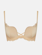 BIUSTONOSZ DELIS PUSH-UP 36121 BEŻOWY