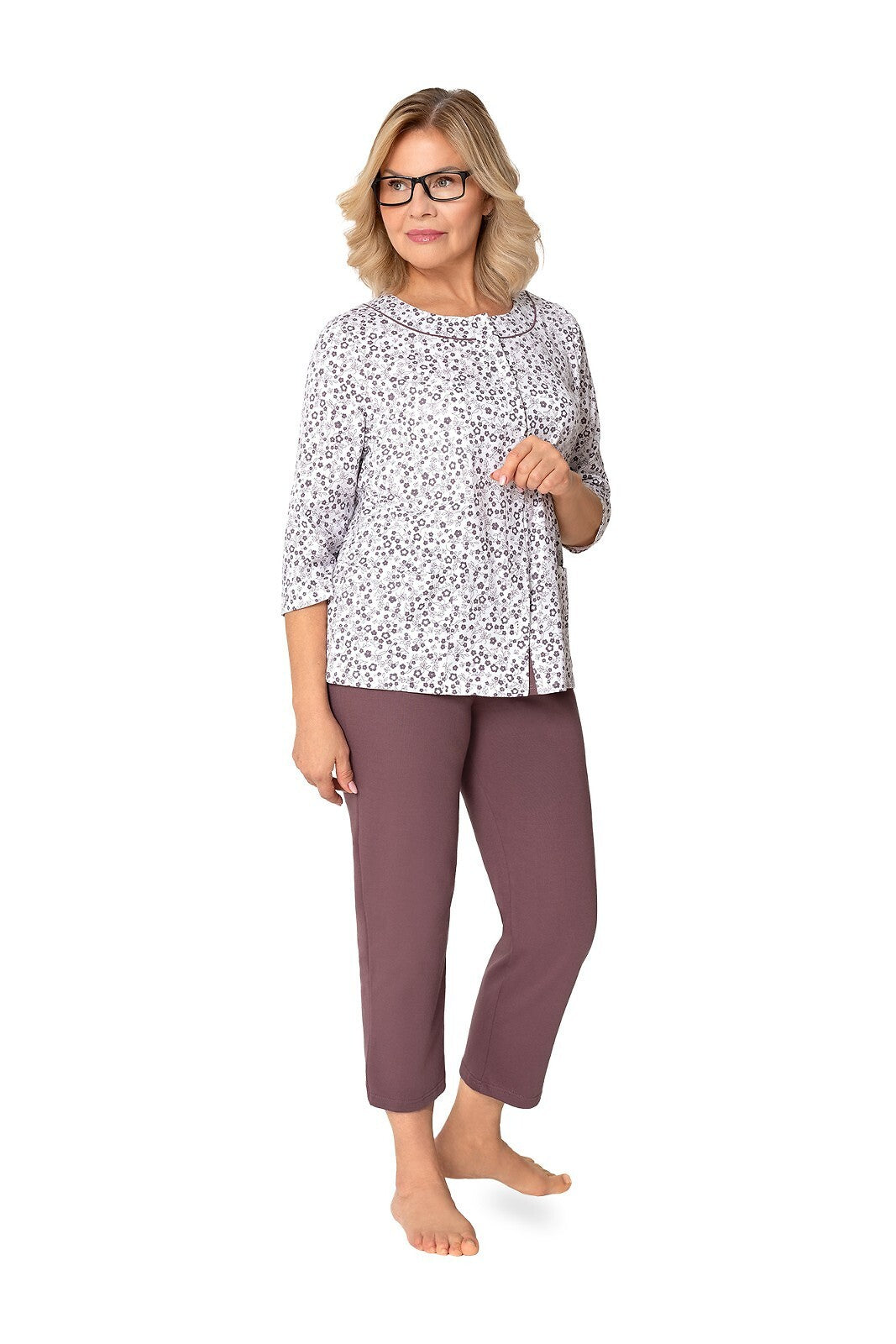 PIŻAMA DAMSKA MARIA II 201 3/4 R