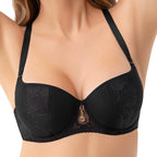 BIUSTONOSZ BAŁKONETKA ERATO K962 CZARNY