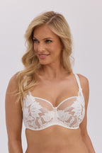 BIUSTONOSZ MIĘKKIE NIKE BSO 1135 ECRU-MOKKA