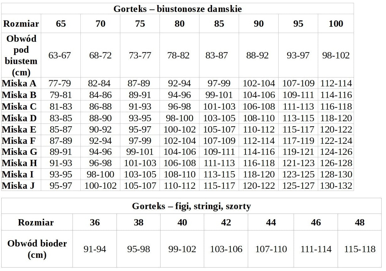 BIUSTONOSZ G-246/B4 GR.EH