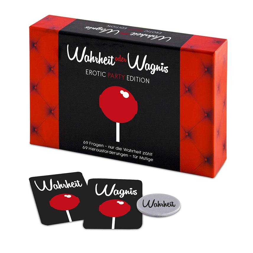 Wahrheit oder Wagnis Party Edition DE - gra towarzyska 18+ 69 pytań i zadań