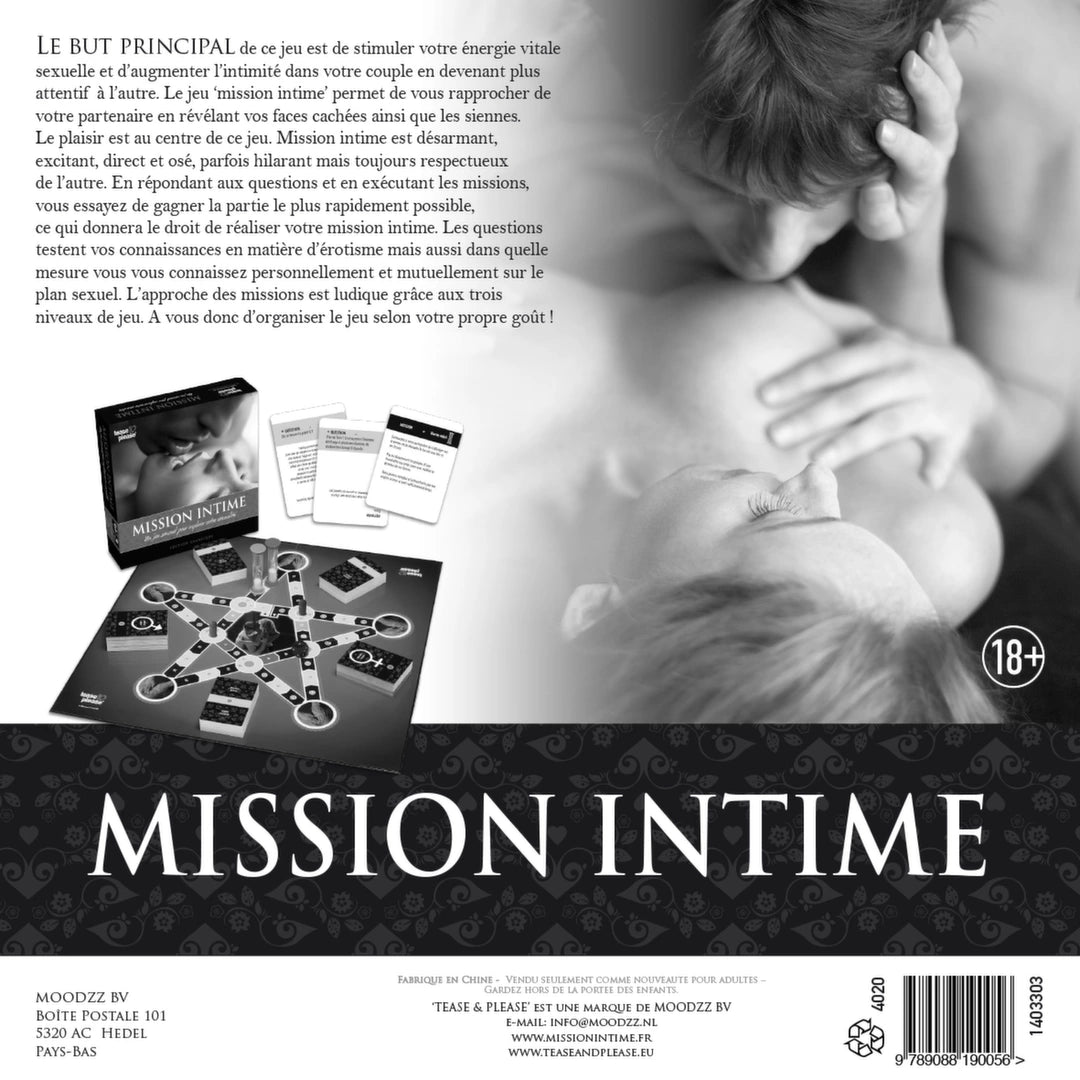 Mission Intime Classique gra partnerska karciana 480 zadań PL/FR