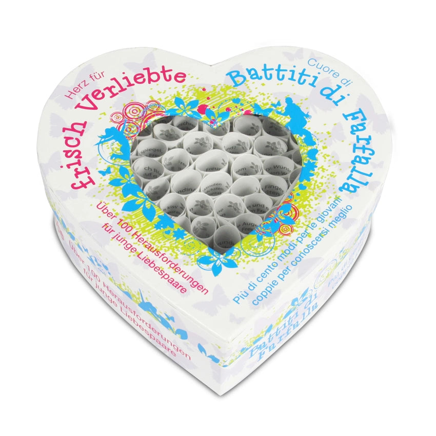 Herz & Cuore - Zestaw 100 Wyzwań dla Młodych Par, wersja DE-IT