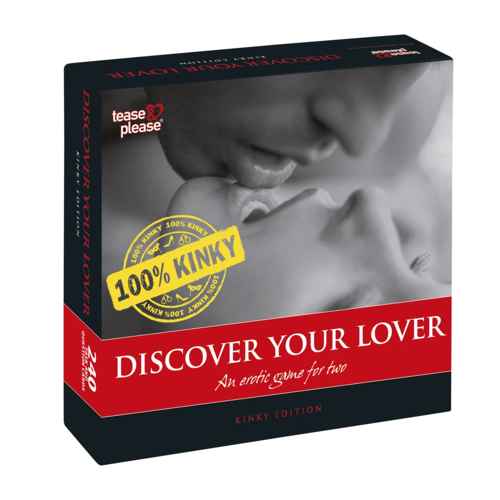 Tease & Please Discover Your Lover 100% Kinky gra dla par EN 240 zadań