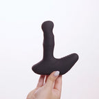 Nexus Revo Ring - Anatomiczny masażer zdalny z rotacją i wibracją, czarny 13,5cm