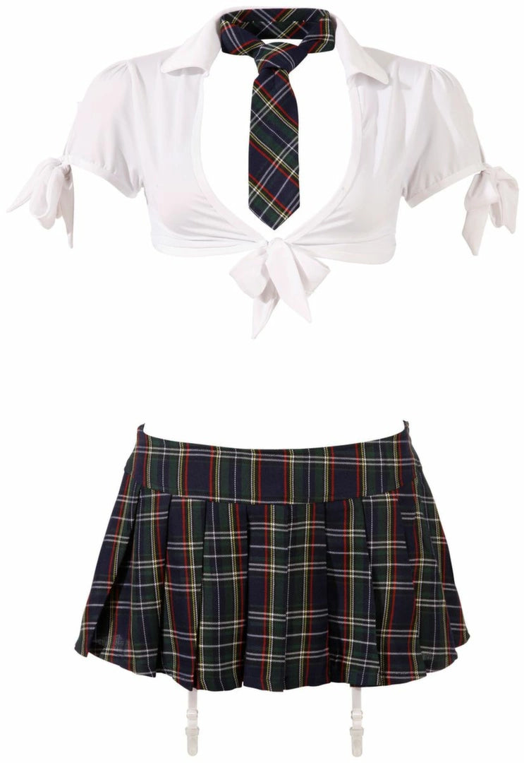 Cottelli Collection Schoolgirl Set kostium szkolny, rozmiar uniwersalny