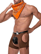 Male Power Kostium Kowbojski XL - 3-częściowy Zestaw z Bandaną